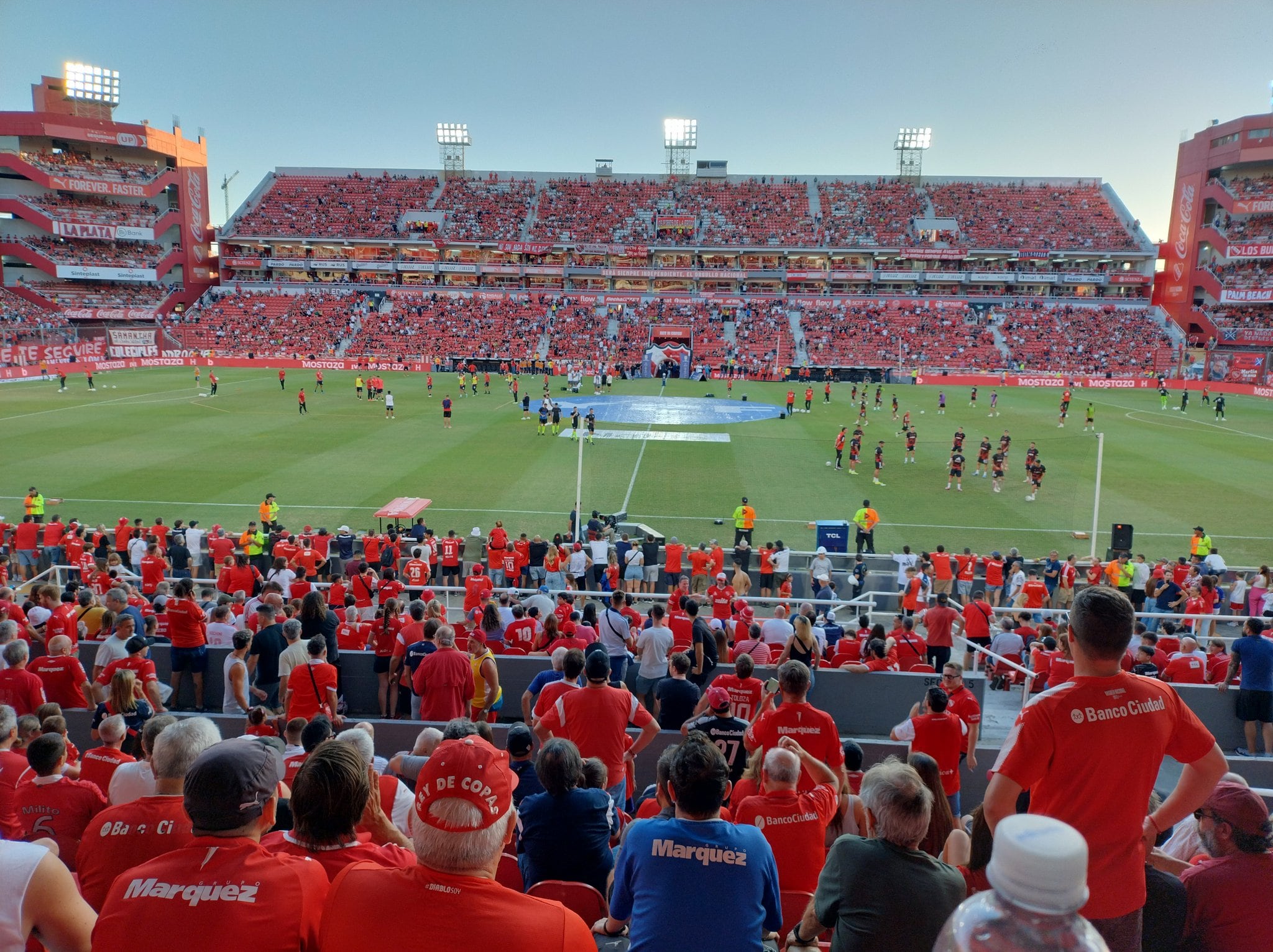 La hinchada de Independiente / Gentileza.