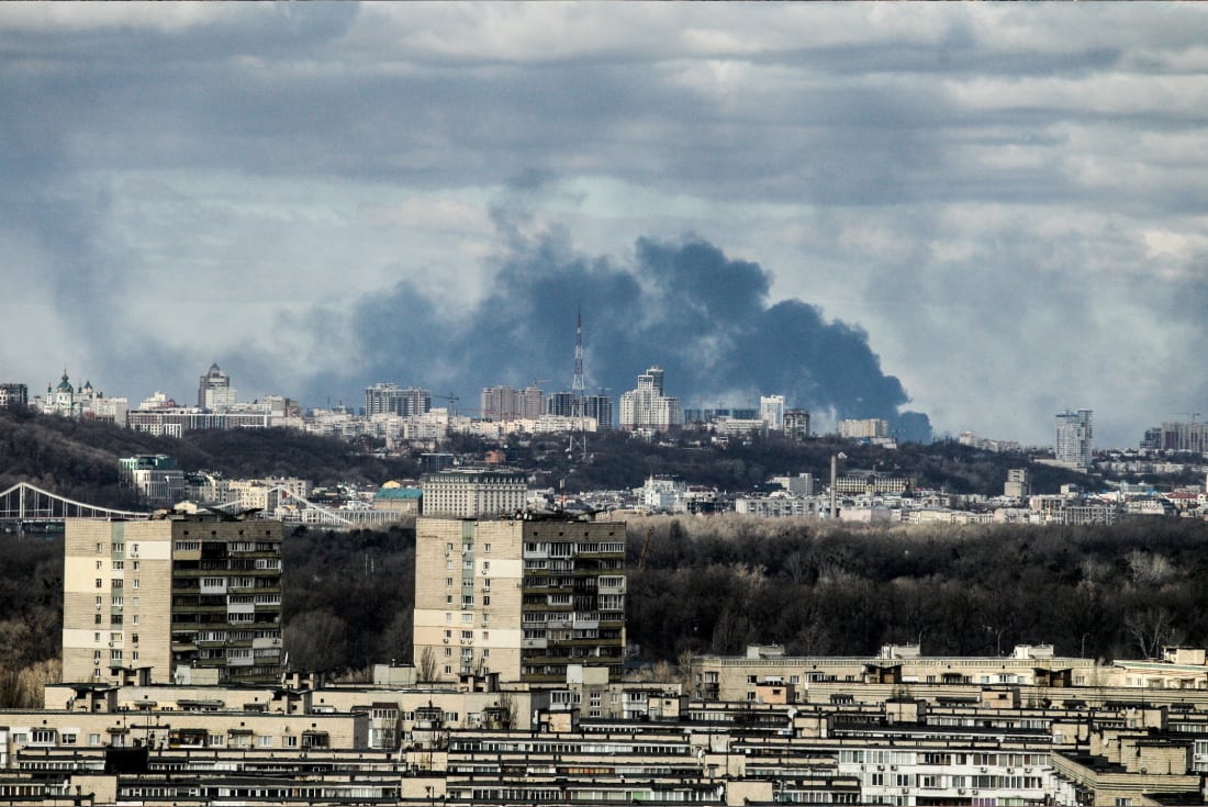 Kiev. La capital de Ucrania se prepara para otra embestida de las tropas de Putin. (Foto / AP)