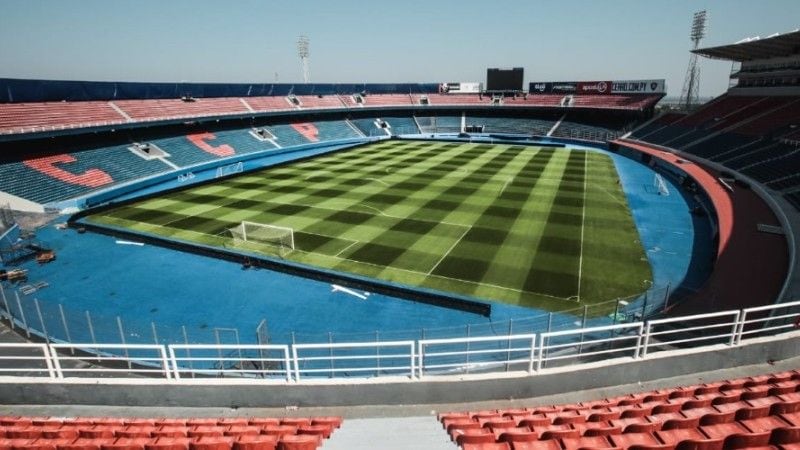 El supuesto estadio de la final entre Talleres y River.