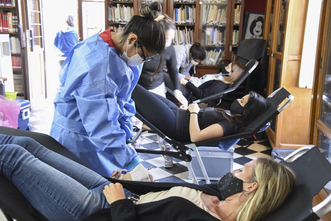 Donación de Sangre en Mendoza.