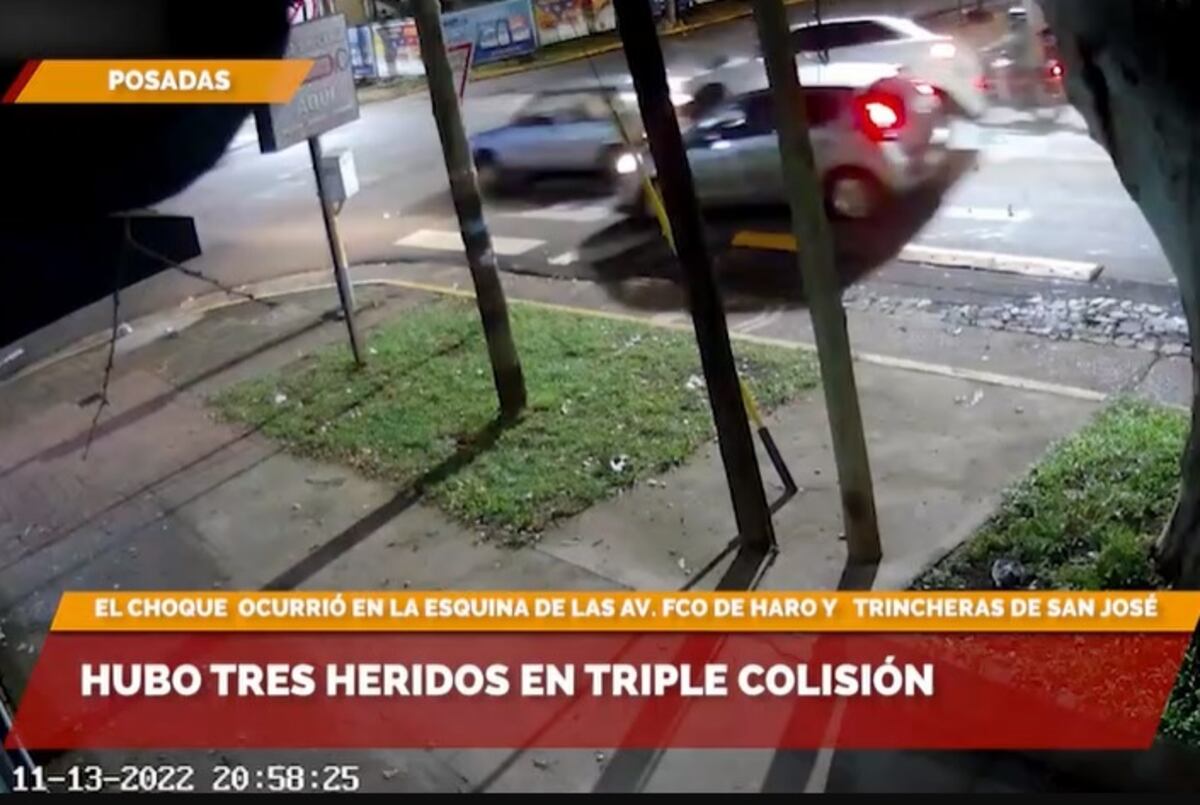 Posadas: tres mujeres heridas tras siniestro vial