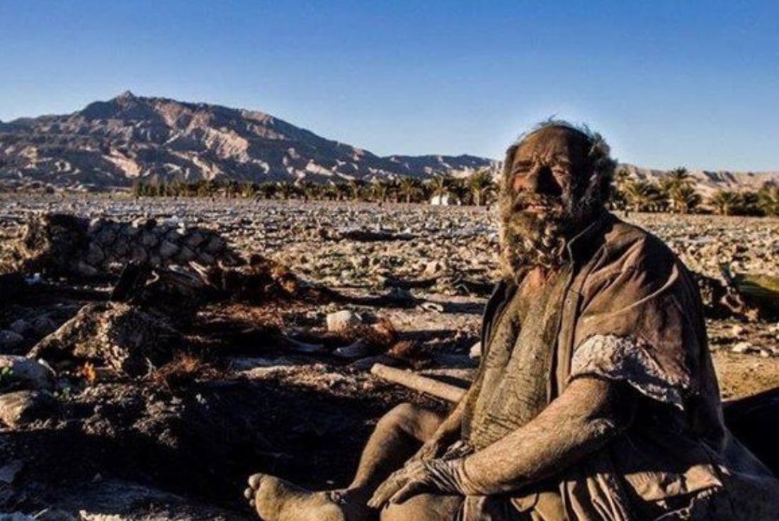 Amou Haji tenía 94 años y vivía en la inmundicia extrema, pero su salud era excelente. Foto: My News Live.