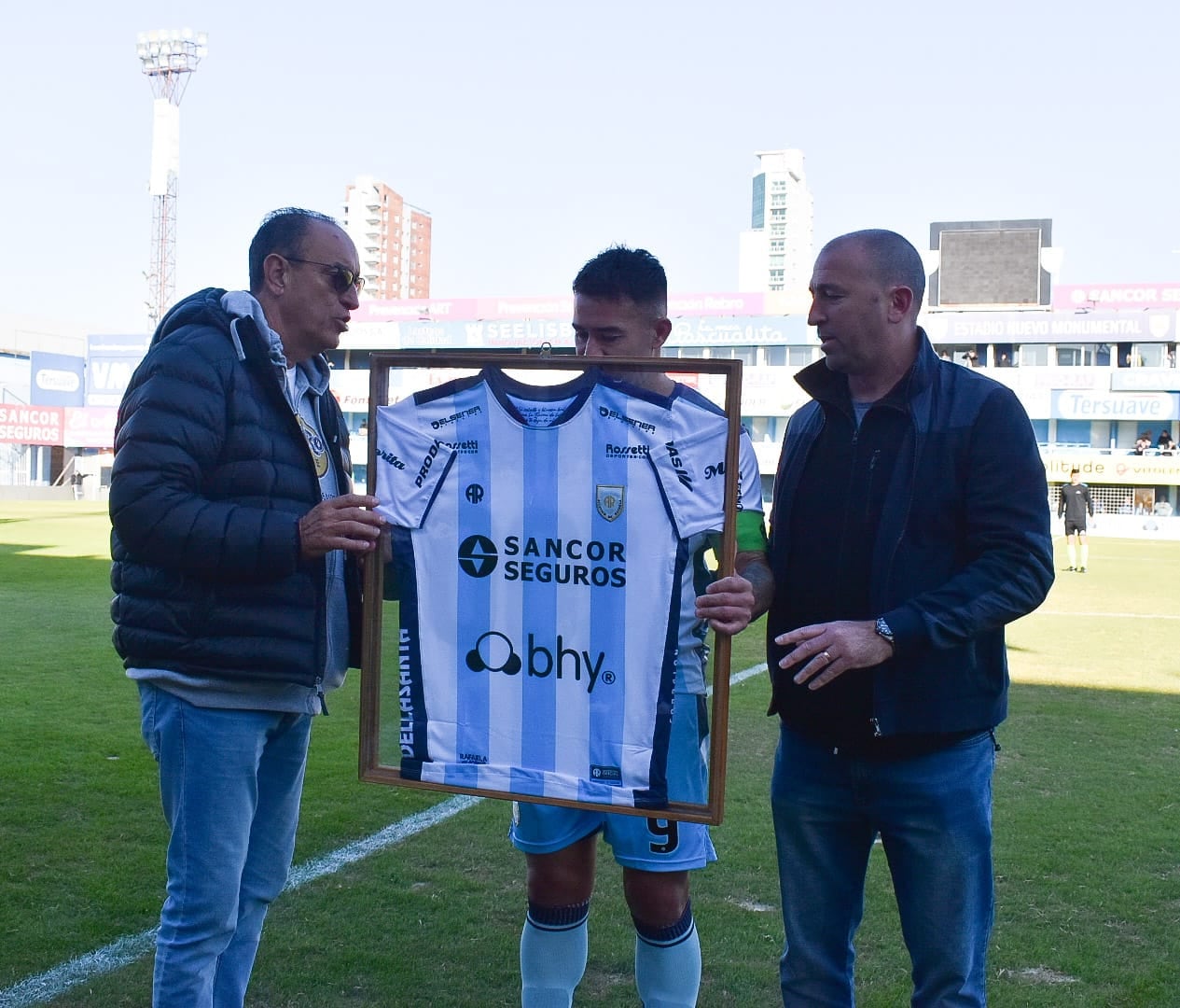 Bieler llegó a los 100 partidos con la camiseta de Atlético de Rafaela.