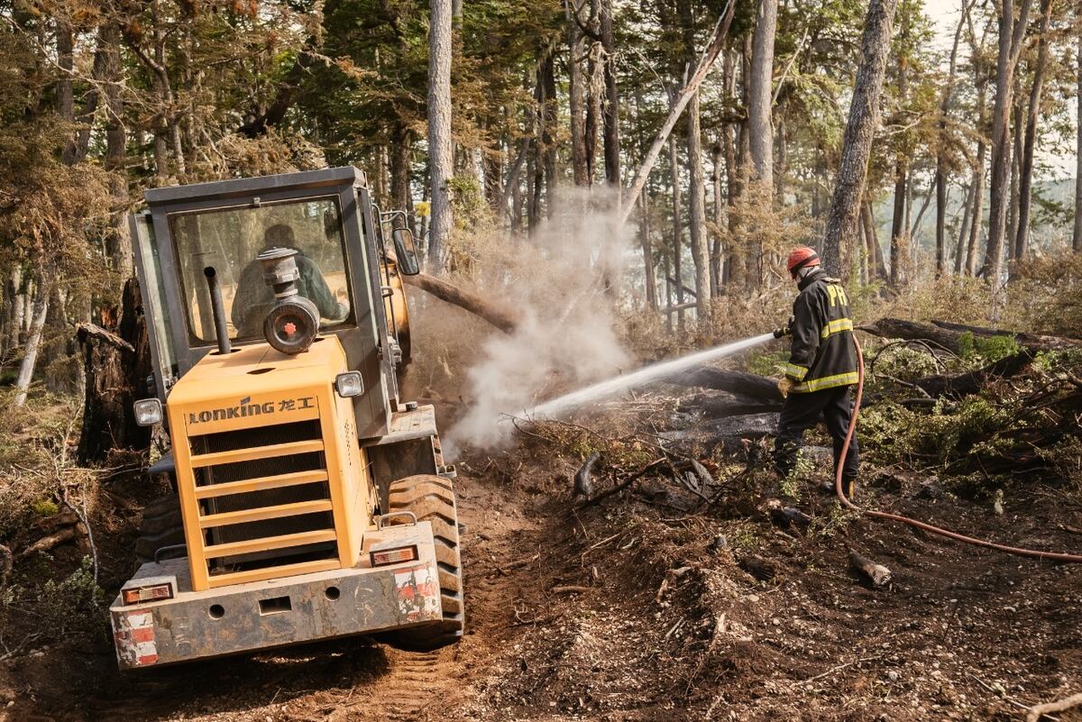 Estado de situación de los incendios en Tierra del Fuego