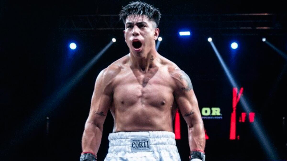 El mendocino Marco ‘Kid Dinamita’ García se coronó campeón juvenil de boxeo de la OMB