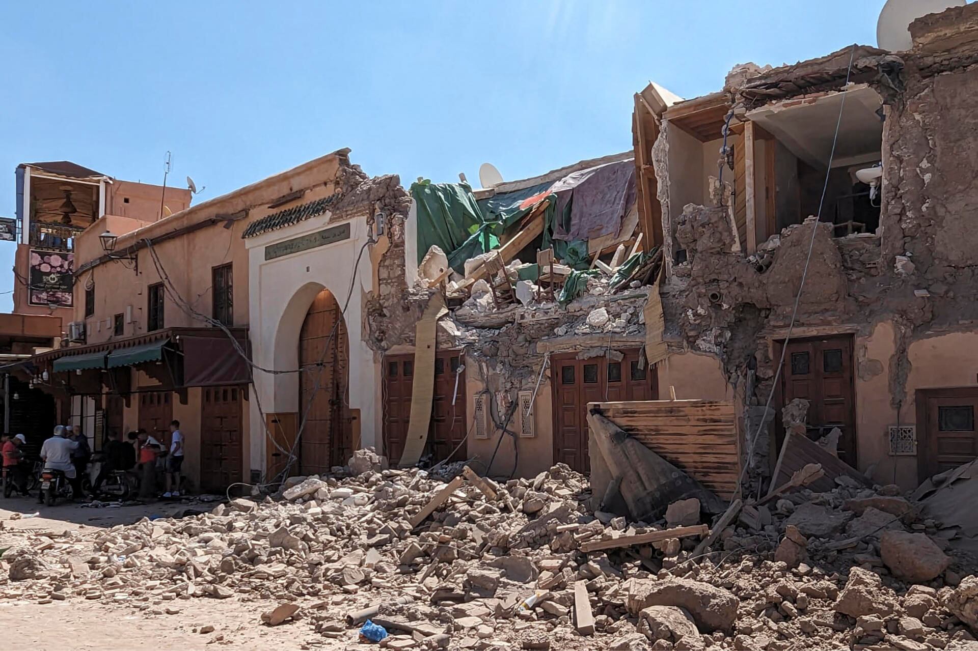 Potente terremoto sacudió Marruecos. / Foto: EFE