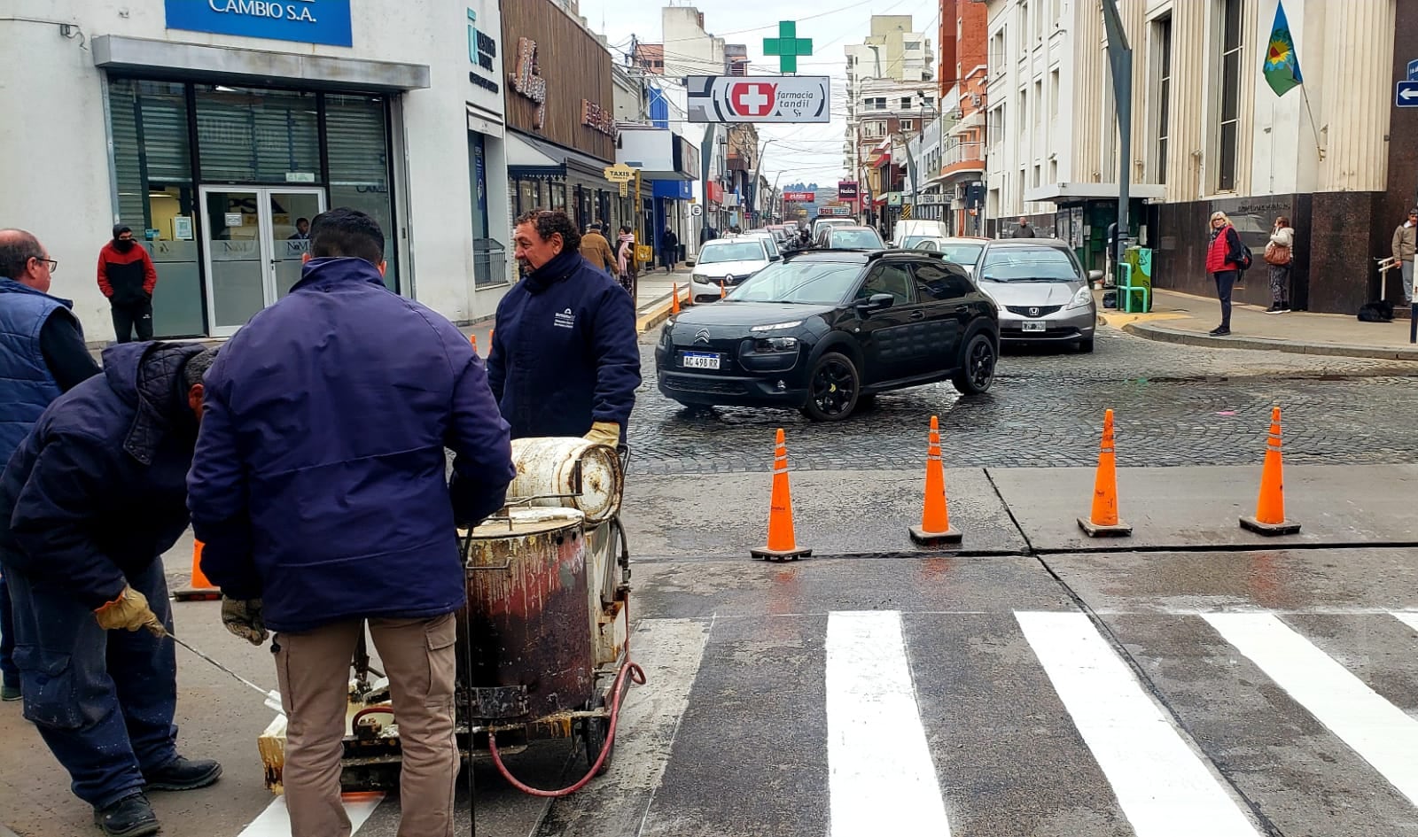 Así son las mejoras en las calles de la ciudad.