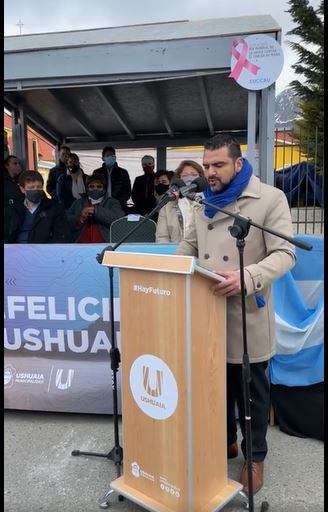 Alocución del Intendente de la ciudad por el 137º aniversario de Ushuaia.