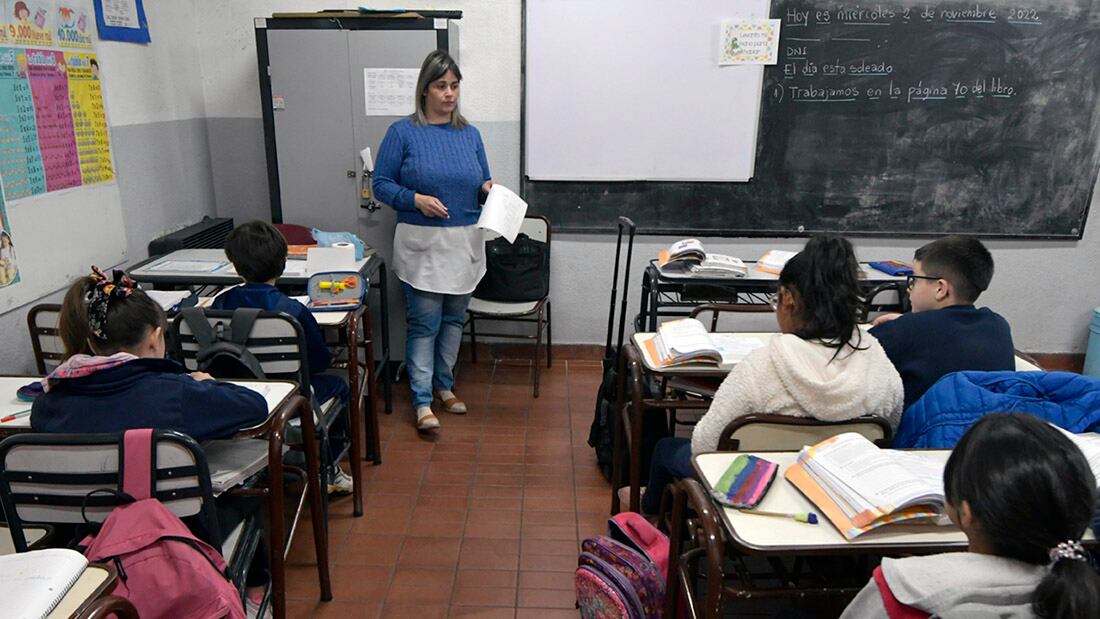 Mejoraron los resultados de las pruebas Aprender en Lengua. Foto: Orlando Pelichotti 