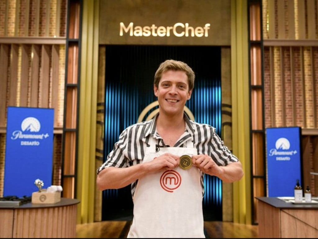 Gastón Dalmau en "Masterchef Celebrity 2". (Foto: Instagram)