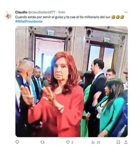 Los mejores memes que dejó el acto de asunción de Javier Milei