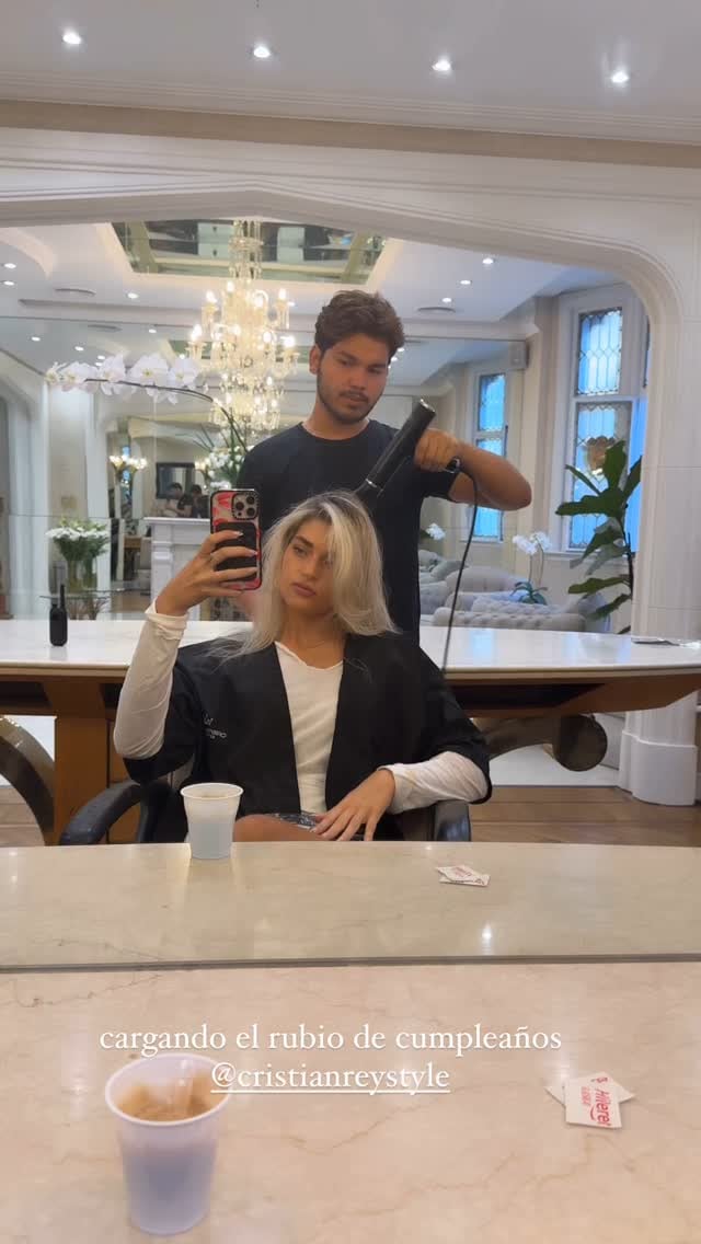 Martita apostó por un nuevo look.