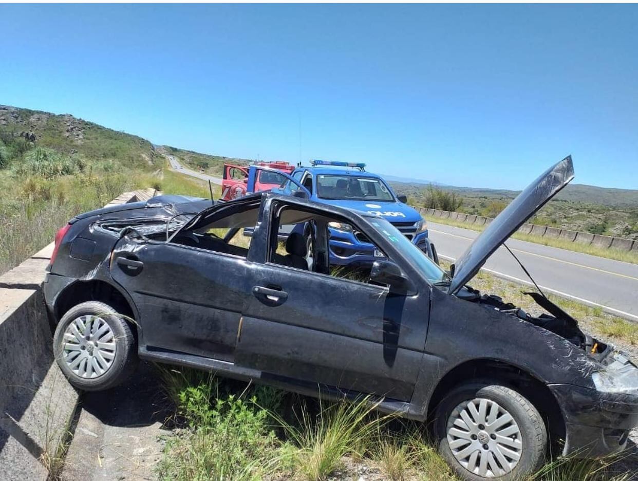 Accidente en las Altas Cumbres.