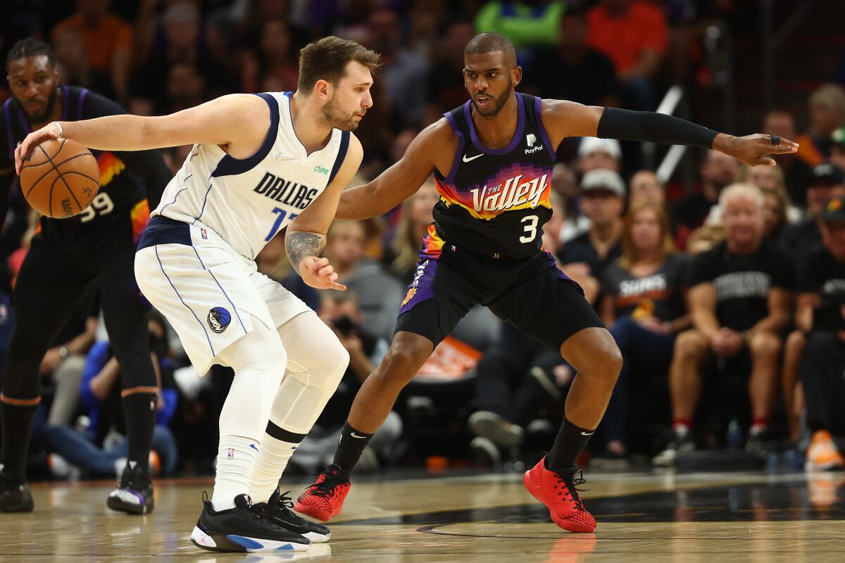 Luka Doncic y Chris Paul son los que manejan los hilos de sus equipos.