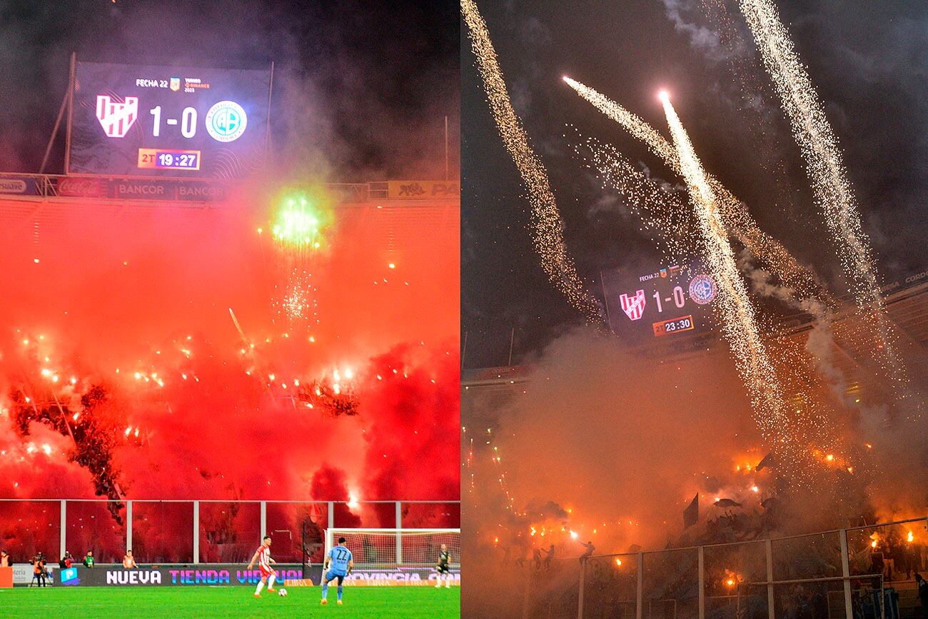 El Cosedepro penó a los clubes por el show de bengalas en el clásico jugado el domingo pasado en el Kempes. El ente de seguridad provincial llamó a una reunión de carácter urgente. (La Voz)