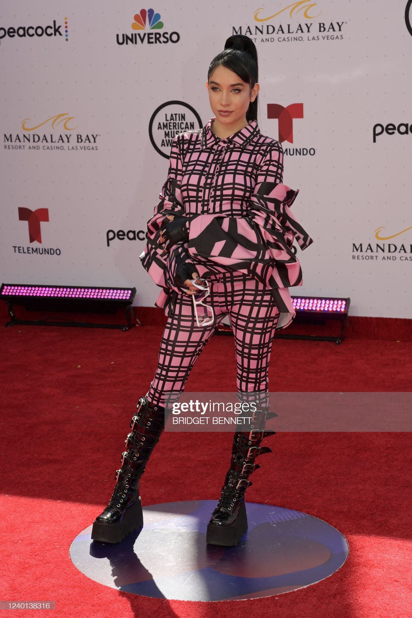 María Becerra en los Latin AMAs 2022