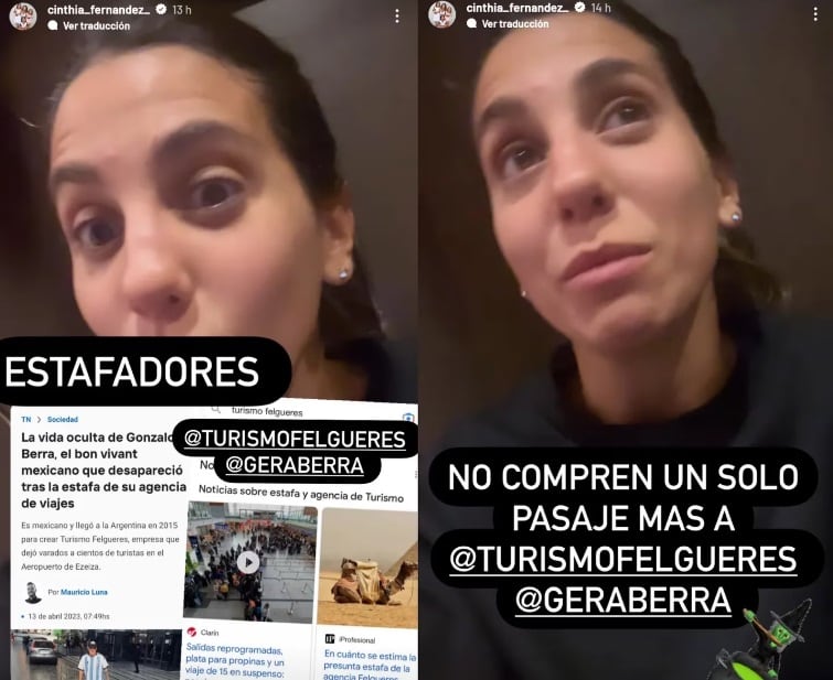 La modelo se mostró indignada tras ser estafada por una falsa agencia de viajes / Foto: Instagram