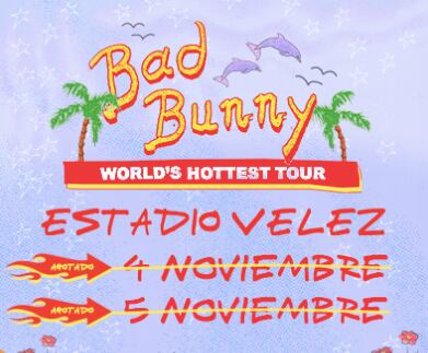 Se agotaron las entradas para las dos fechas de Bad Bunny en Argentina.