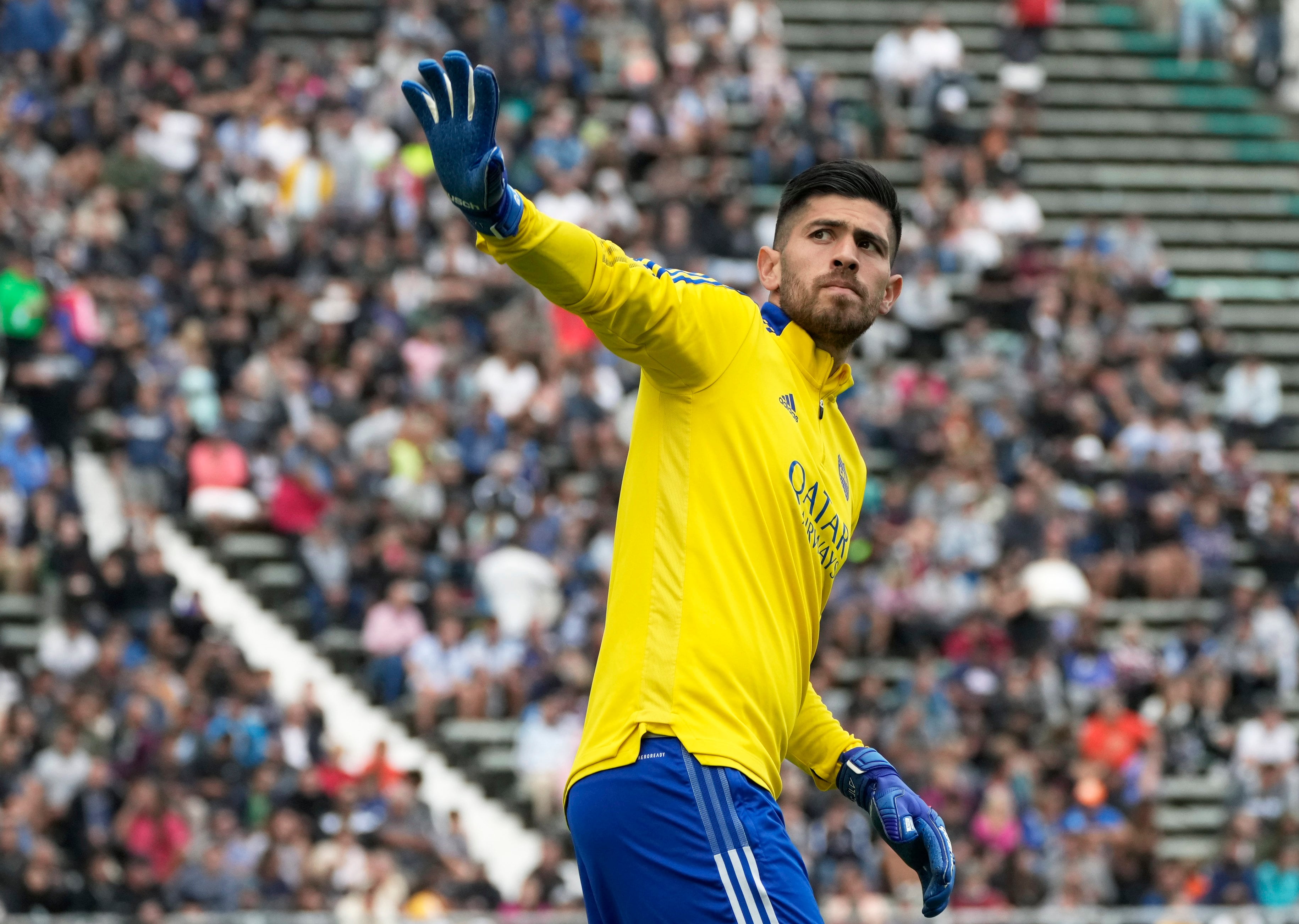 Agustín Rossi, figura de Boca durante el último año. (Prensa Boca).