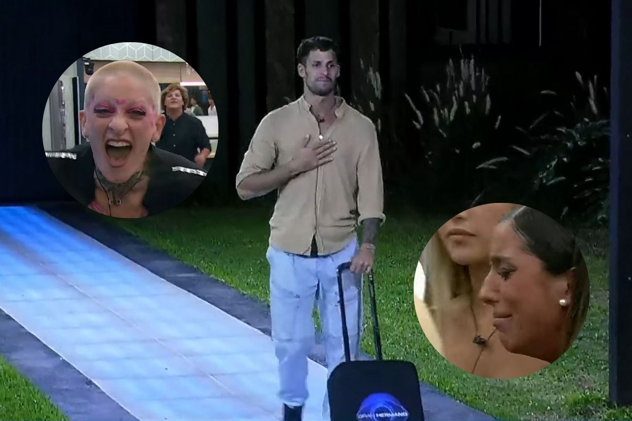 Joel quedó eliminado por segunda vez de Gran Hermano: el ruidoso festejo de Emma y Furia y el llanto de Cata (Capturas de pantalla)