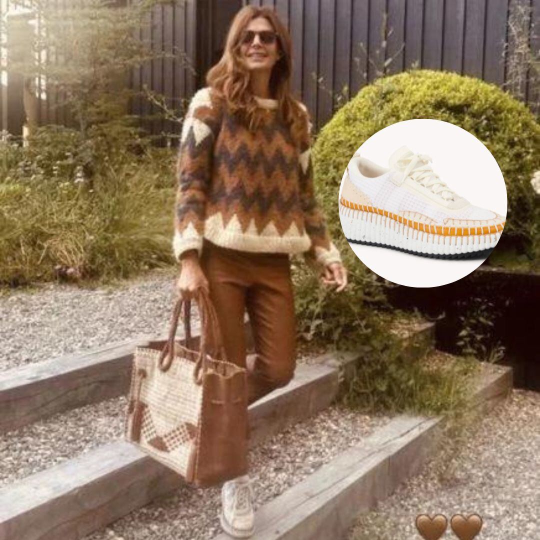 Los looks en zapatilla de Juliana Awada