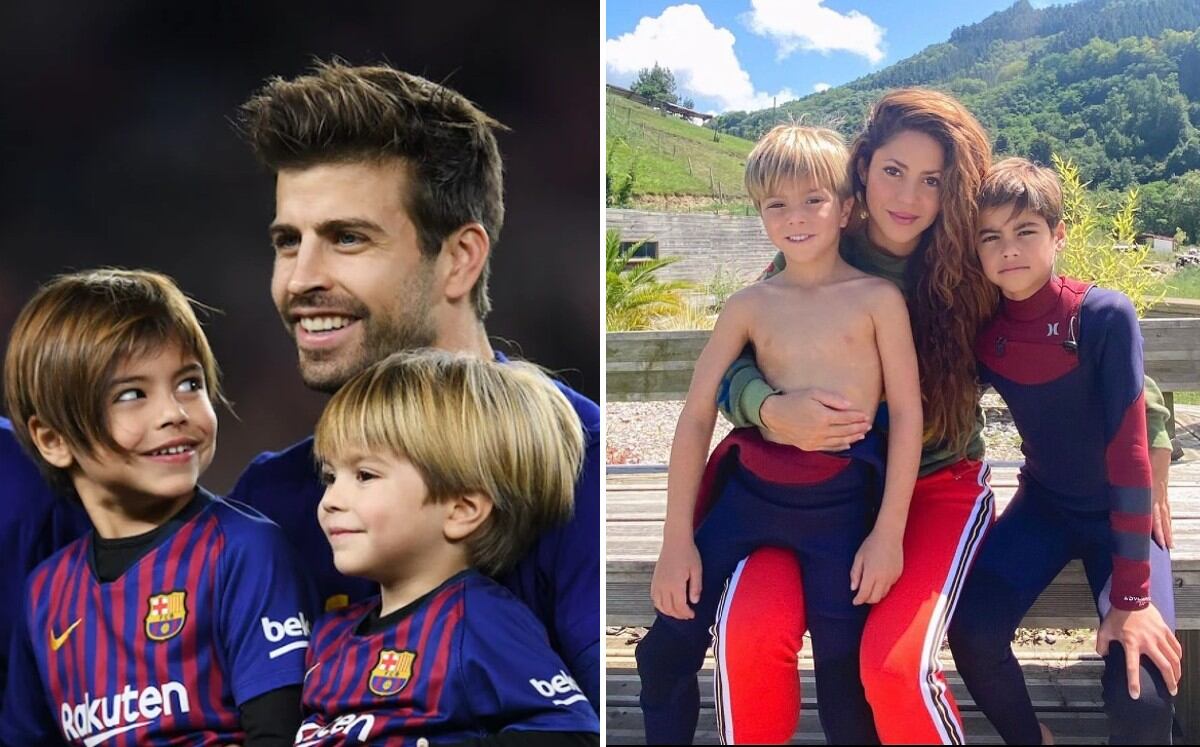 Shakira y Piqué tendrán que reencontrar a pedido de sus hijos Milán y Sasha.