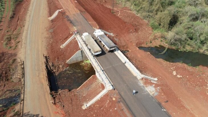 Ha quedado finalizado el nuevo puente sobre la Ruta Provincial N°19.