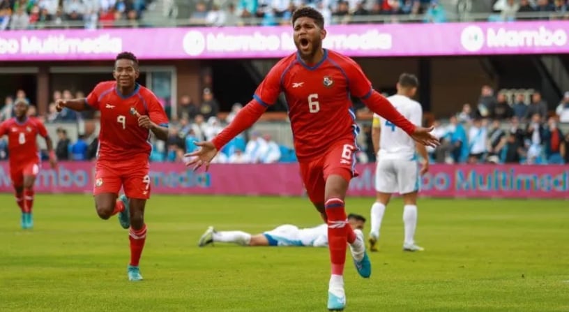 La Selección de Panamá, clasificada a la próxima Copa América.