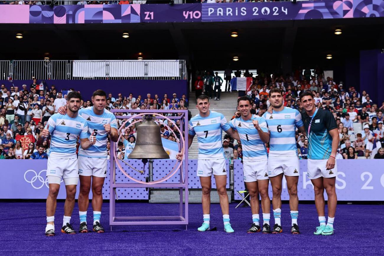 Los Pumas 7s se aseguraron avanzar a los cuartos de final en París 2024