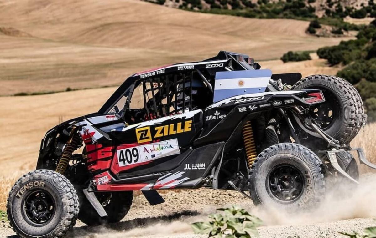 Los argentinos Torlaschi y López meten presión en el Rally de Andalucía