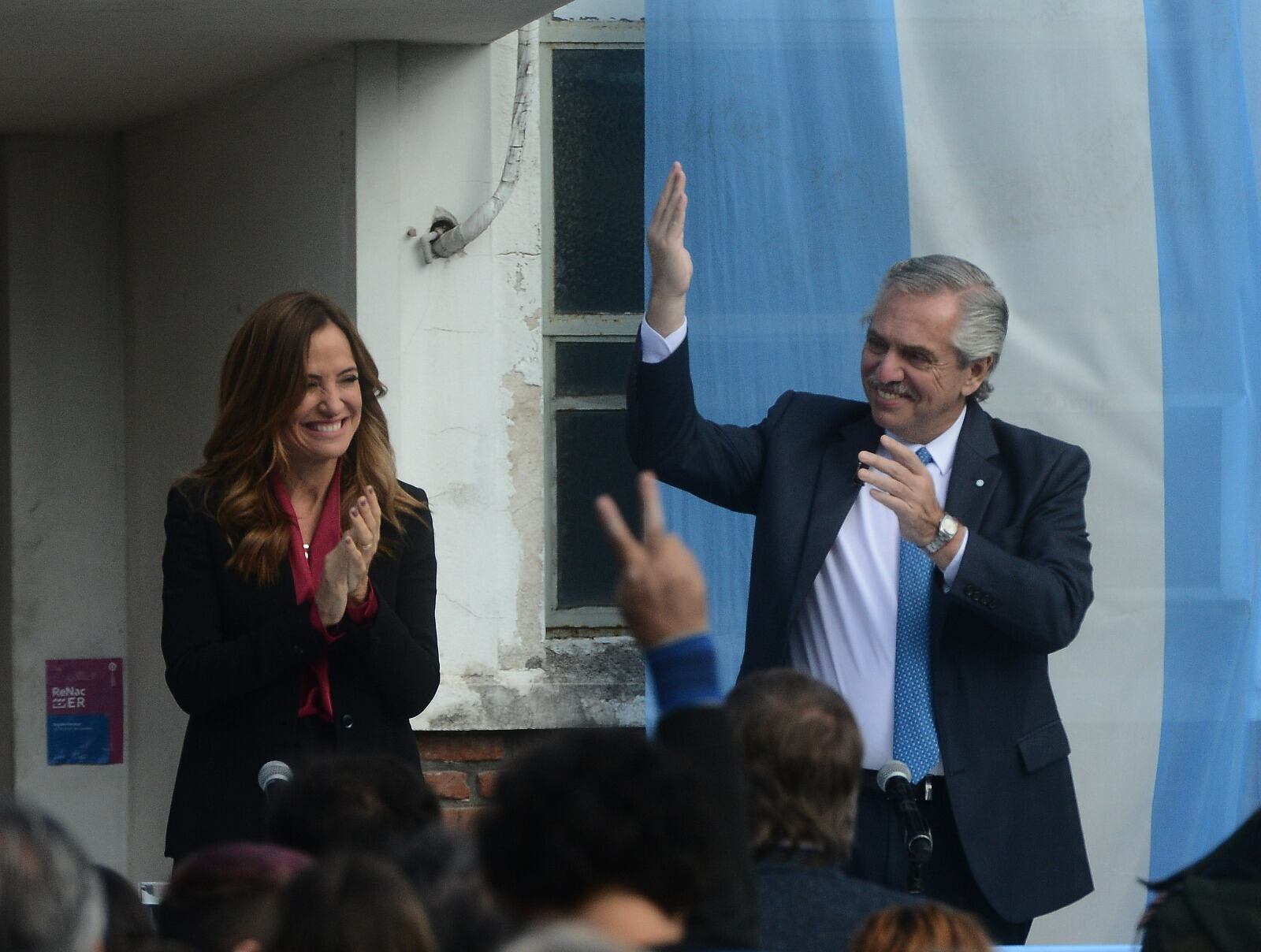 Alberto Fernández: “Uno o una de los nuestros va a sucederme” (Foto Clarín)