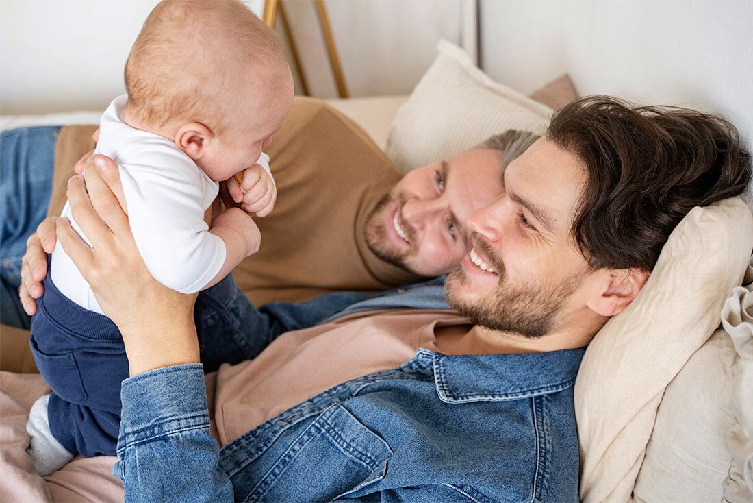 El sitio facilita todas las formas de paternidad. 