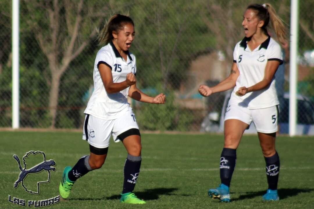 Ailén Martínez, una de las 12 jugadoras que fue contratada profesionalmente.