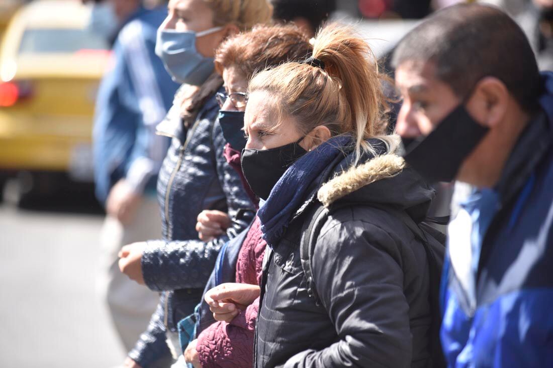 En foco. Viento y frío en Córdoba. (Ramiro Pereyra/ La Voz)