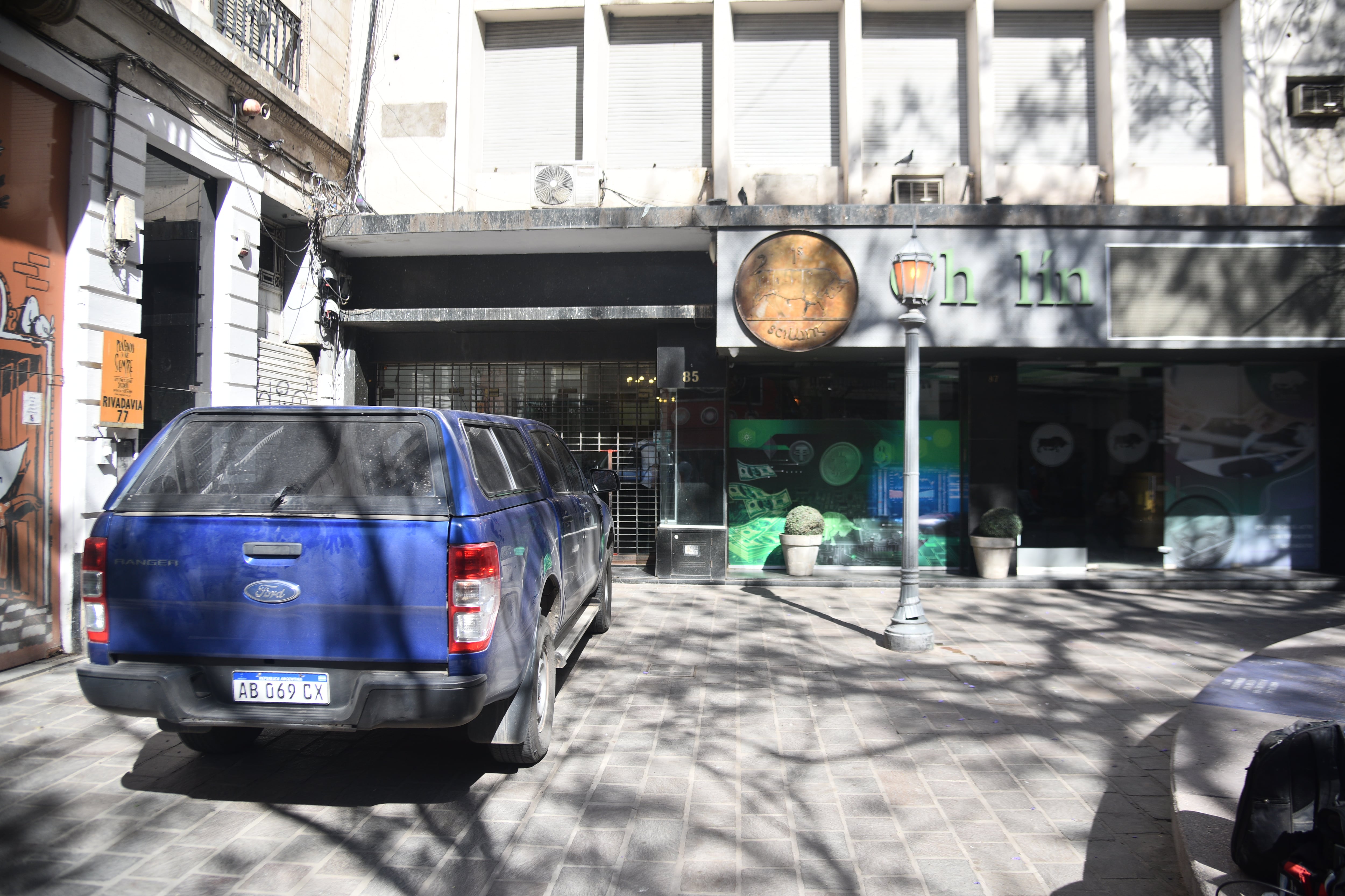 Policía Federal este viernes por la mañana en Córdoba.