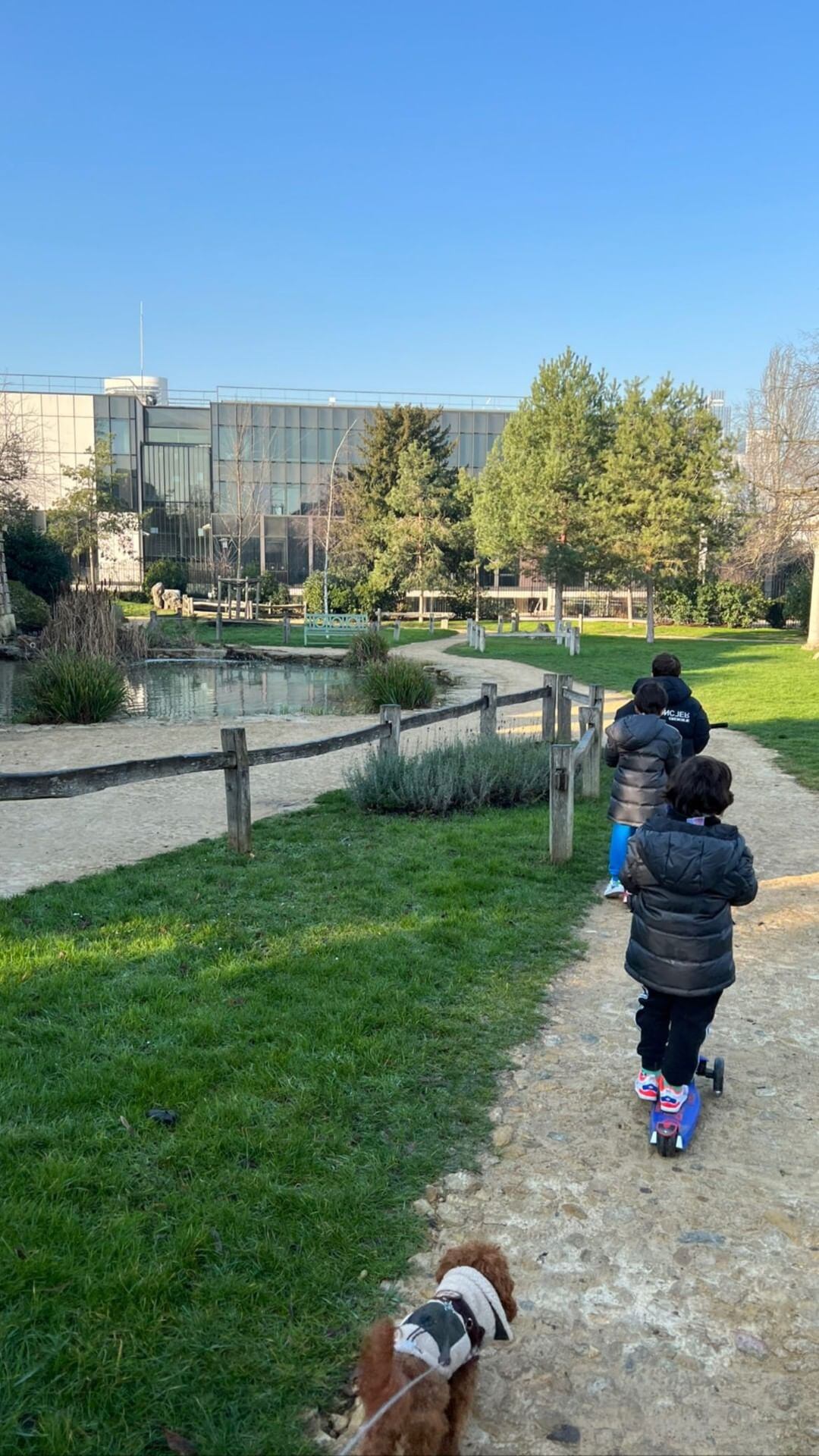 Los hermanitos Messi paseando en monopatín. (@antonelaroccuzzo)