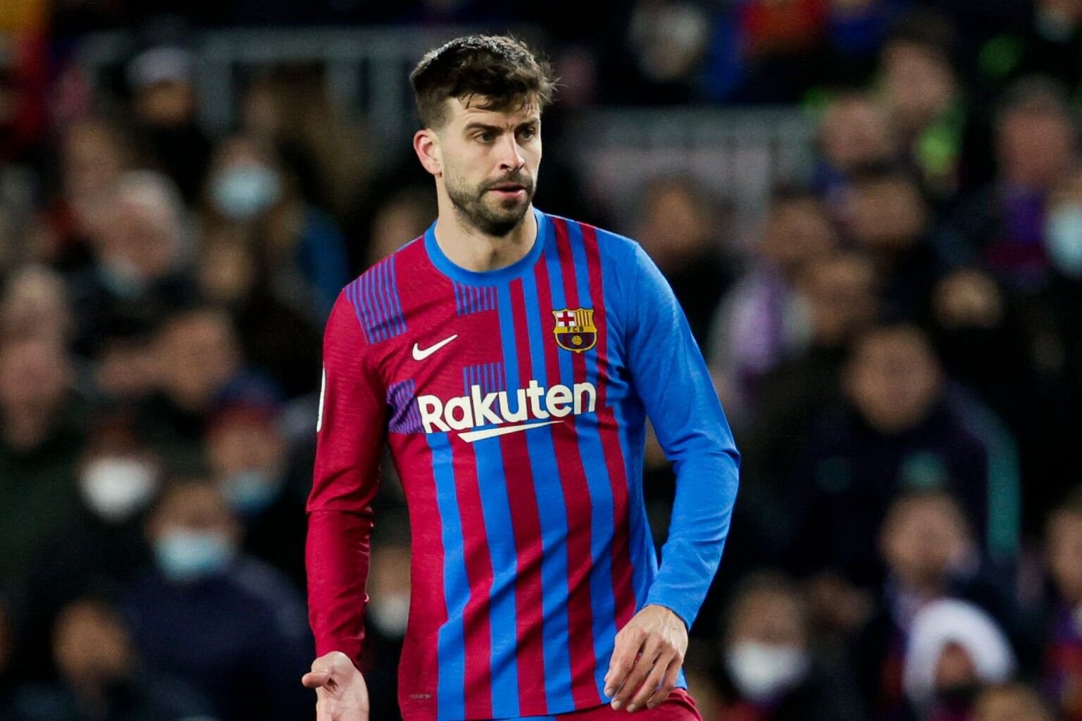 Gerard Piqué en el Barcelona