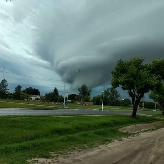 Postales del temporal que golpeó a Corrientes.