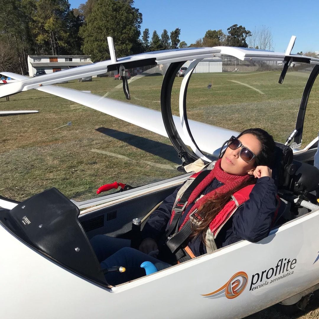 Jennifer Dillon se convirtió este año en la presidenta de la Asociación de Mujeres en Aviación Argentina (AMAA).