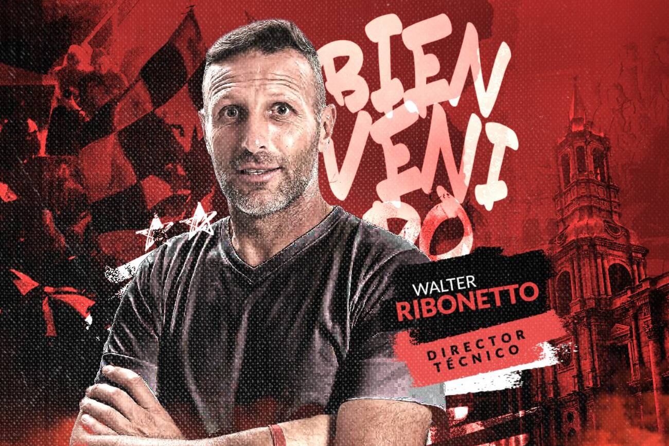 Ribonetto fue presentado en su nuevo equipo (Melgar)