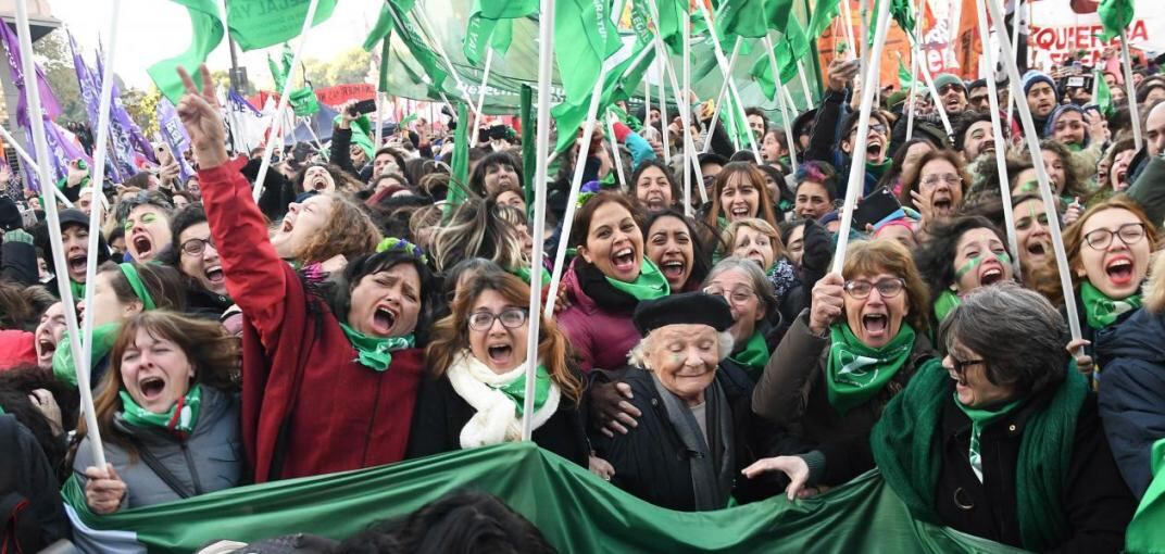 La Campaña nacional por el aborto legal, seguro y gratuito impulsa la legalización.