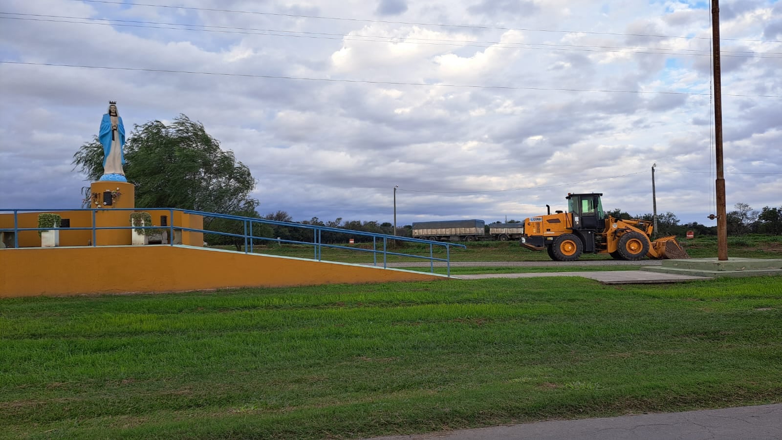 Obra ingreso a Villa Concepción del Tío Ruta Provincial