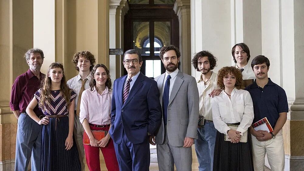 Ricardo Darín y Peter Lanzani grabaron en Rosario la película "Argentina, 1985".