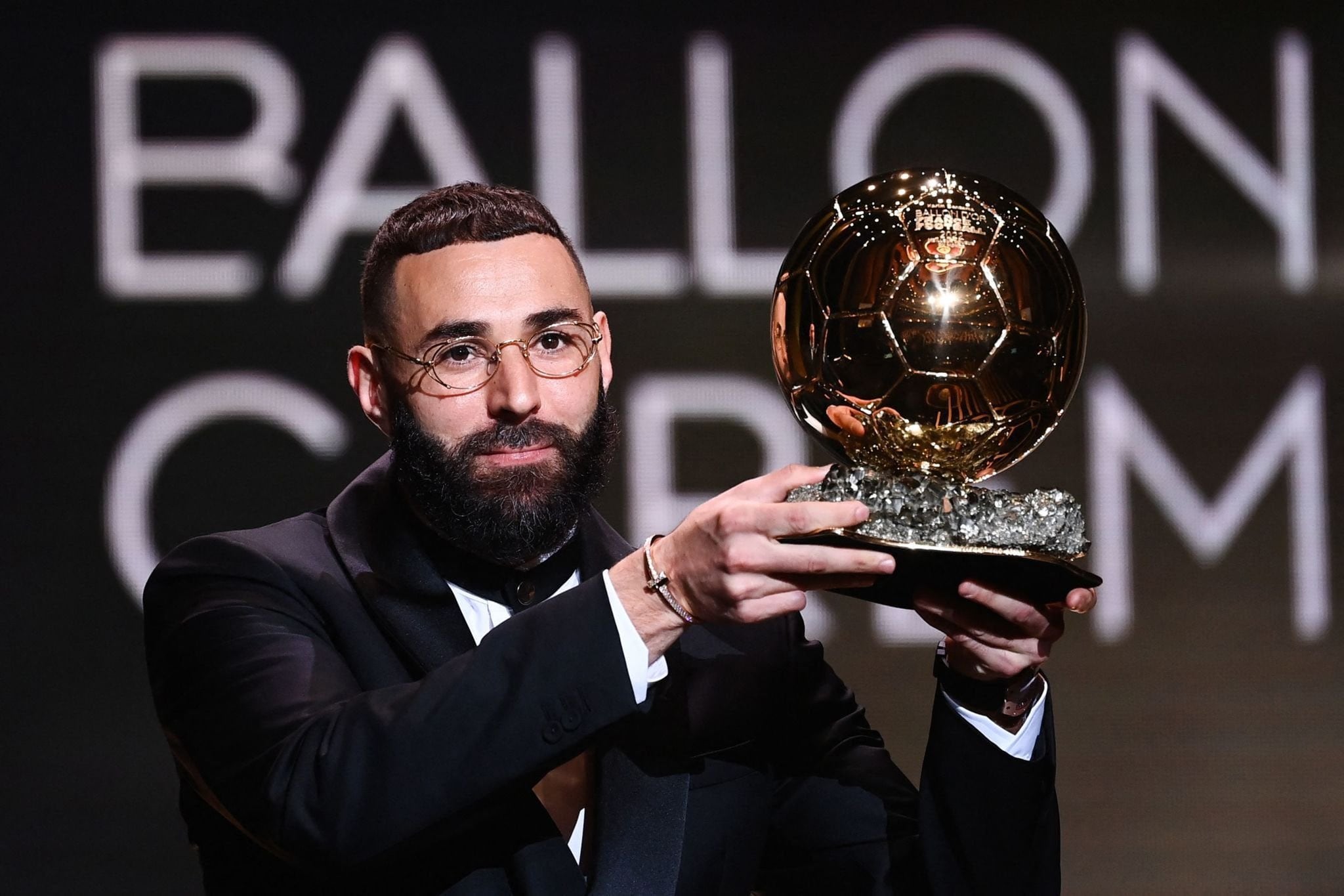 Karim Benzema se quedó con el Balón de Oro 2022.