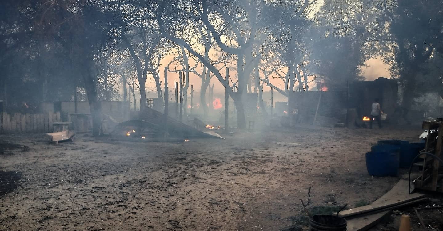 Incendio Refugio Canino Arroyito