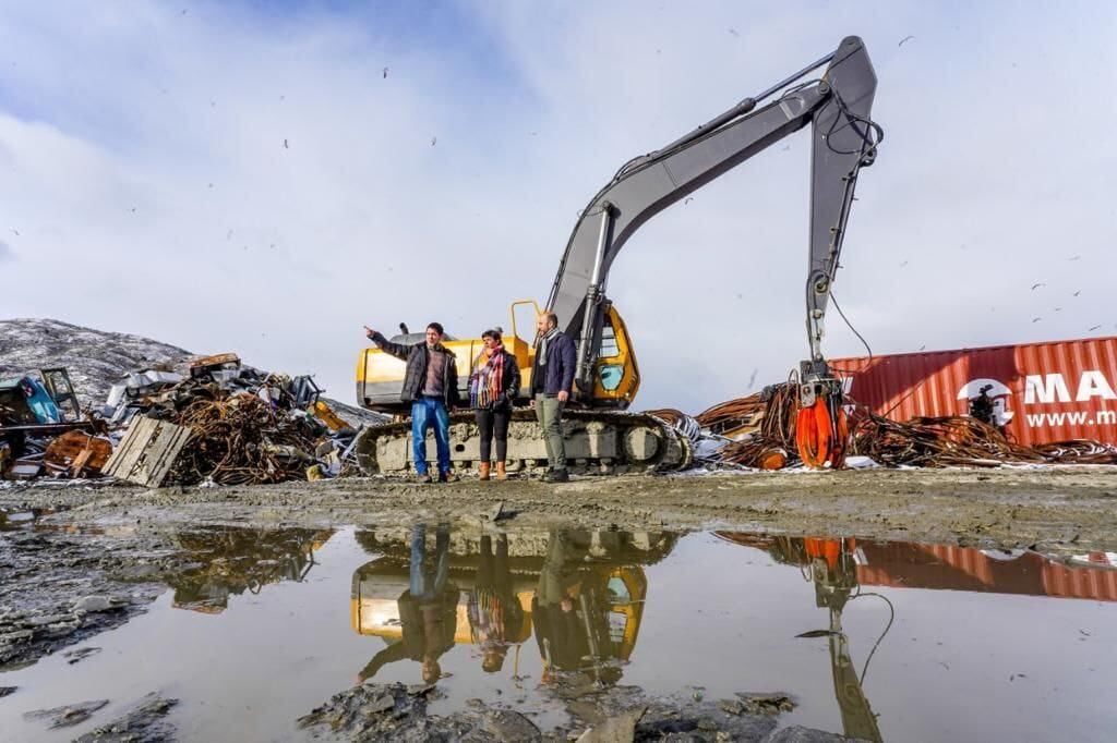 Proyectan compactar más de 300 toneladas de chatarra