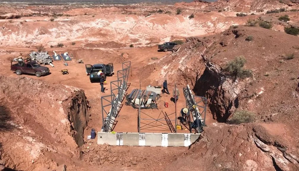 La construcción del galpón sobre la "Cama de huesos" buscará convertirse en una nueva atracción de Ischigualasto.