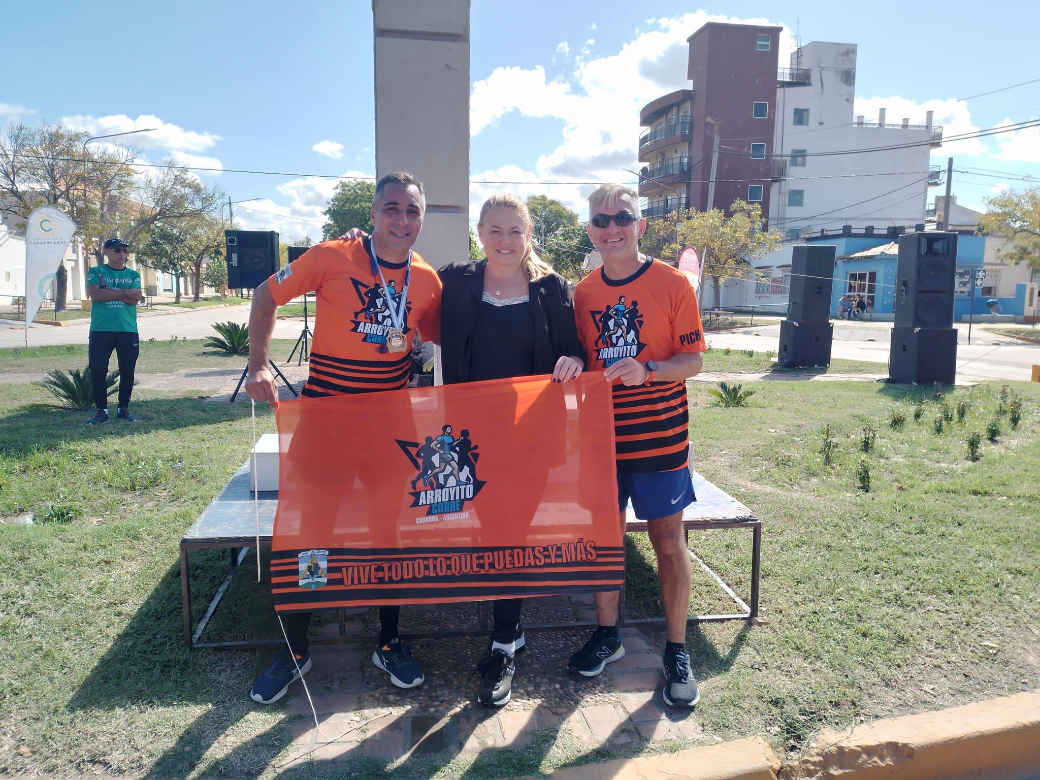 Sergio Lopez y Pablo Lario maratón Arroyito