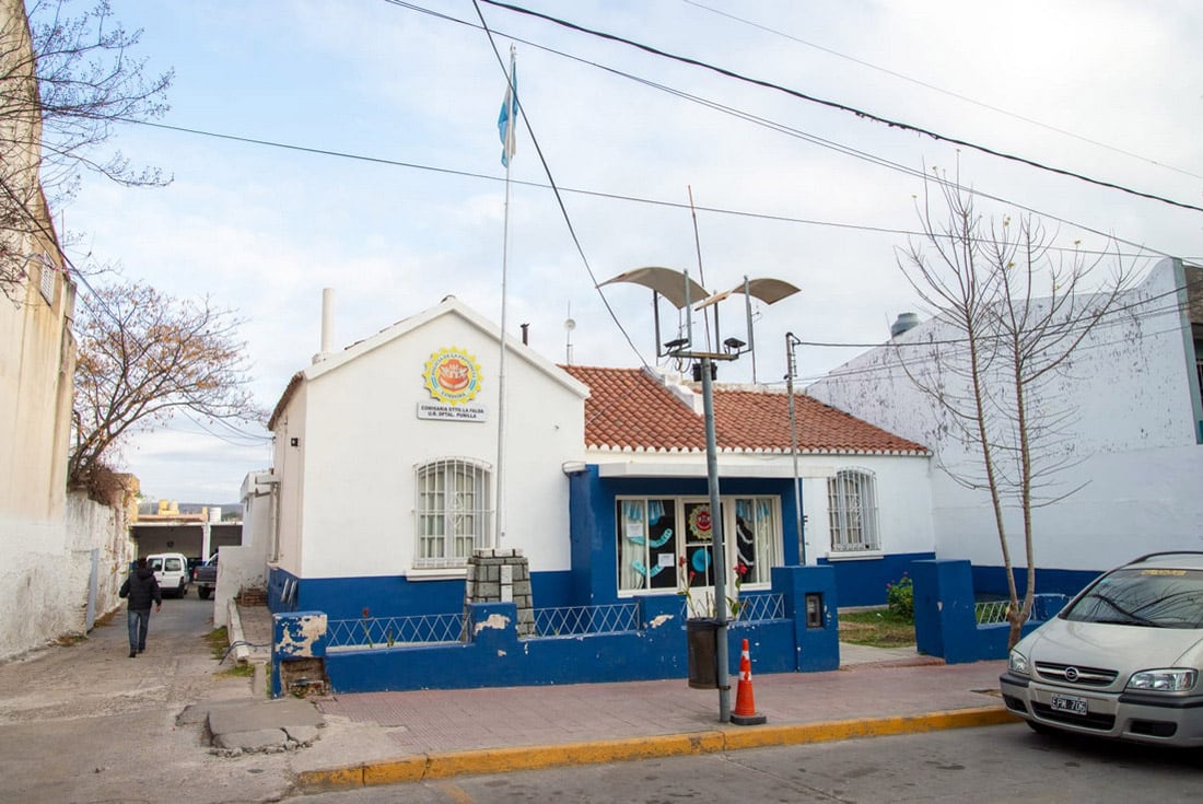 Hernán, hermano de Jonathan Romo, el joven que murió luego de ser detenido por la policía de La Falda.  (La Voz)