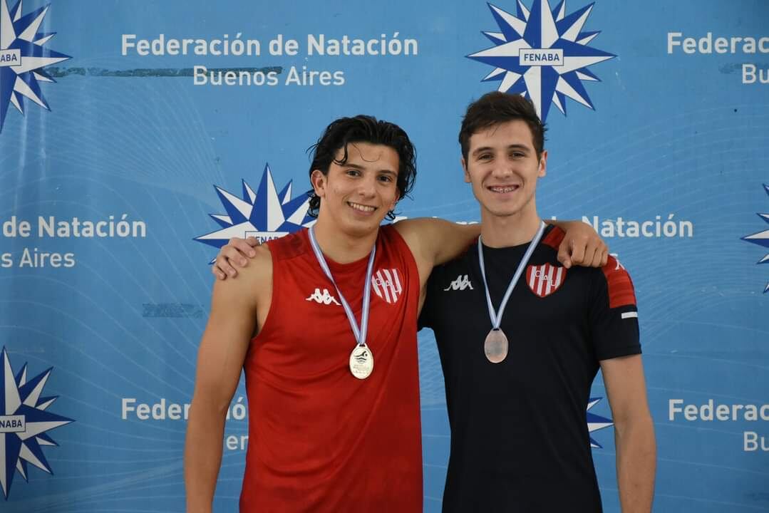 Benjamín Ghione de Arroyito natación Unión Santa Fe